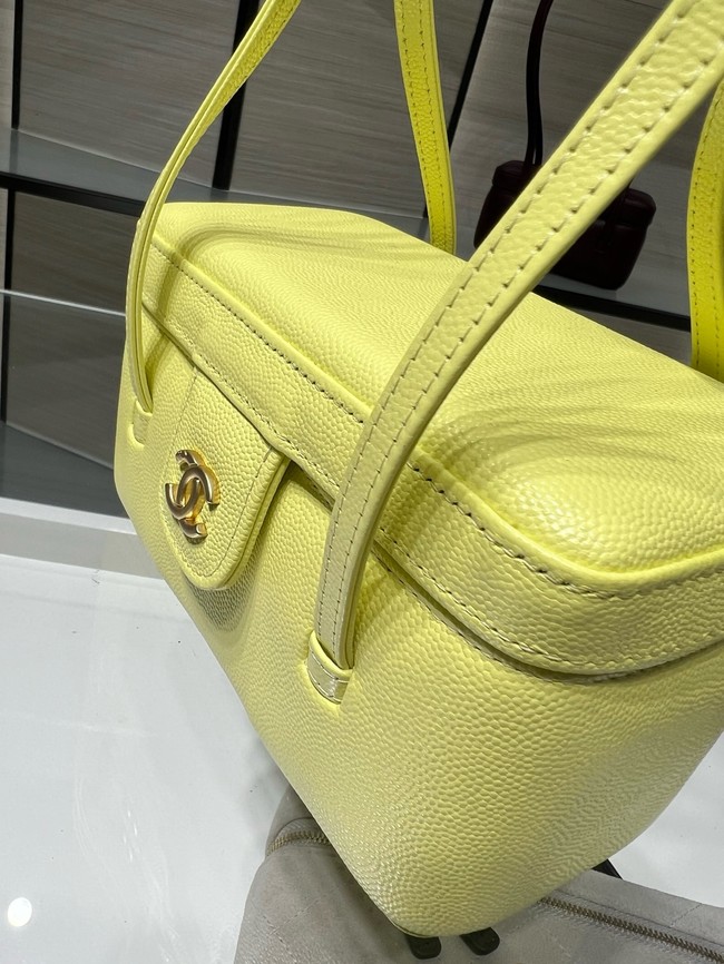 CHANEL Long Vanity with Leather Strap AP5067 yellow