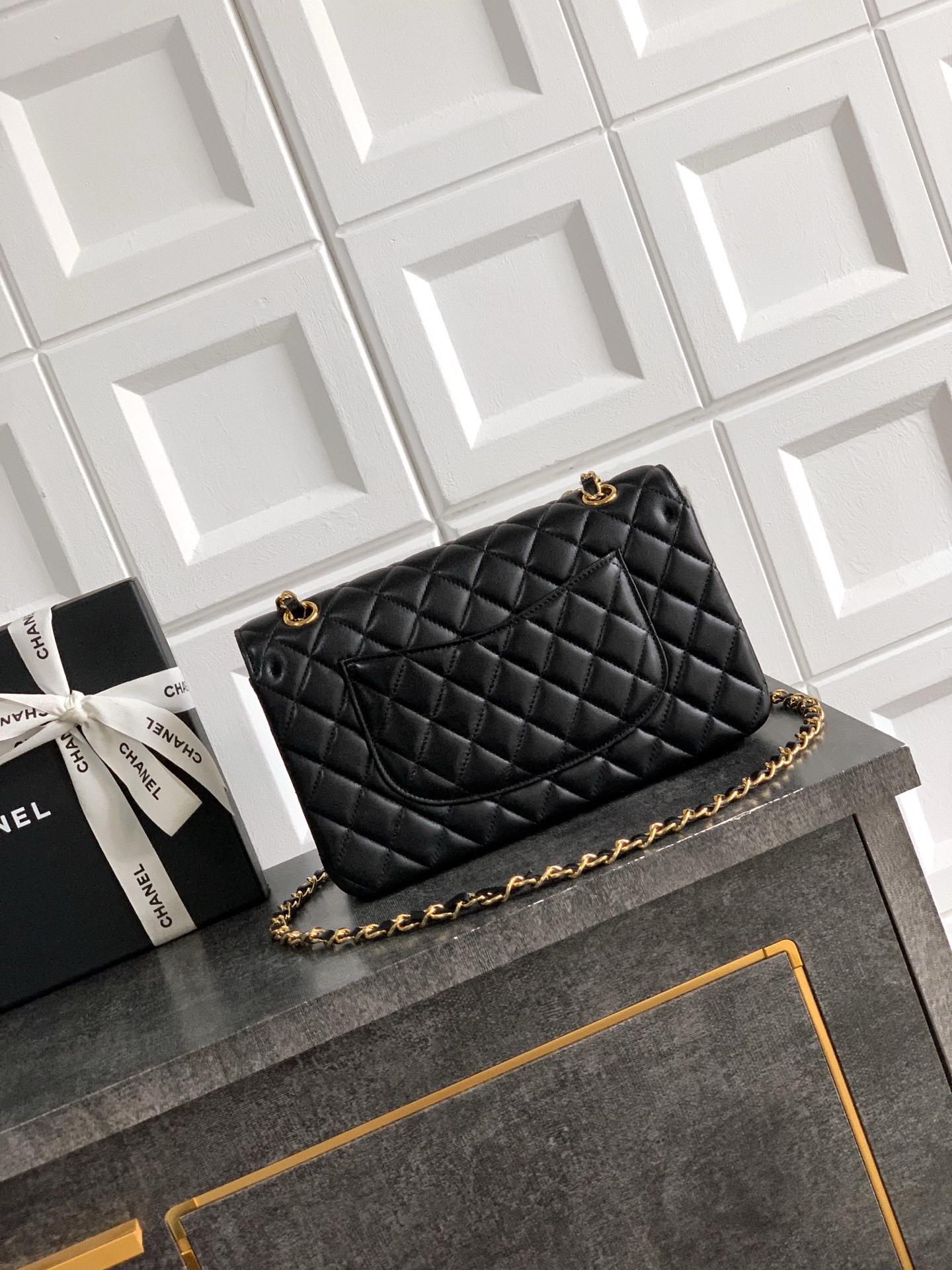 CHANEL Classic 11.12 Handbag A01112 black