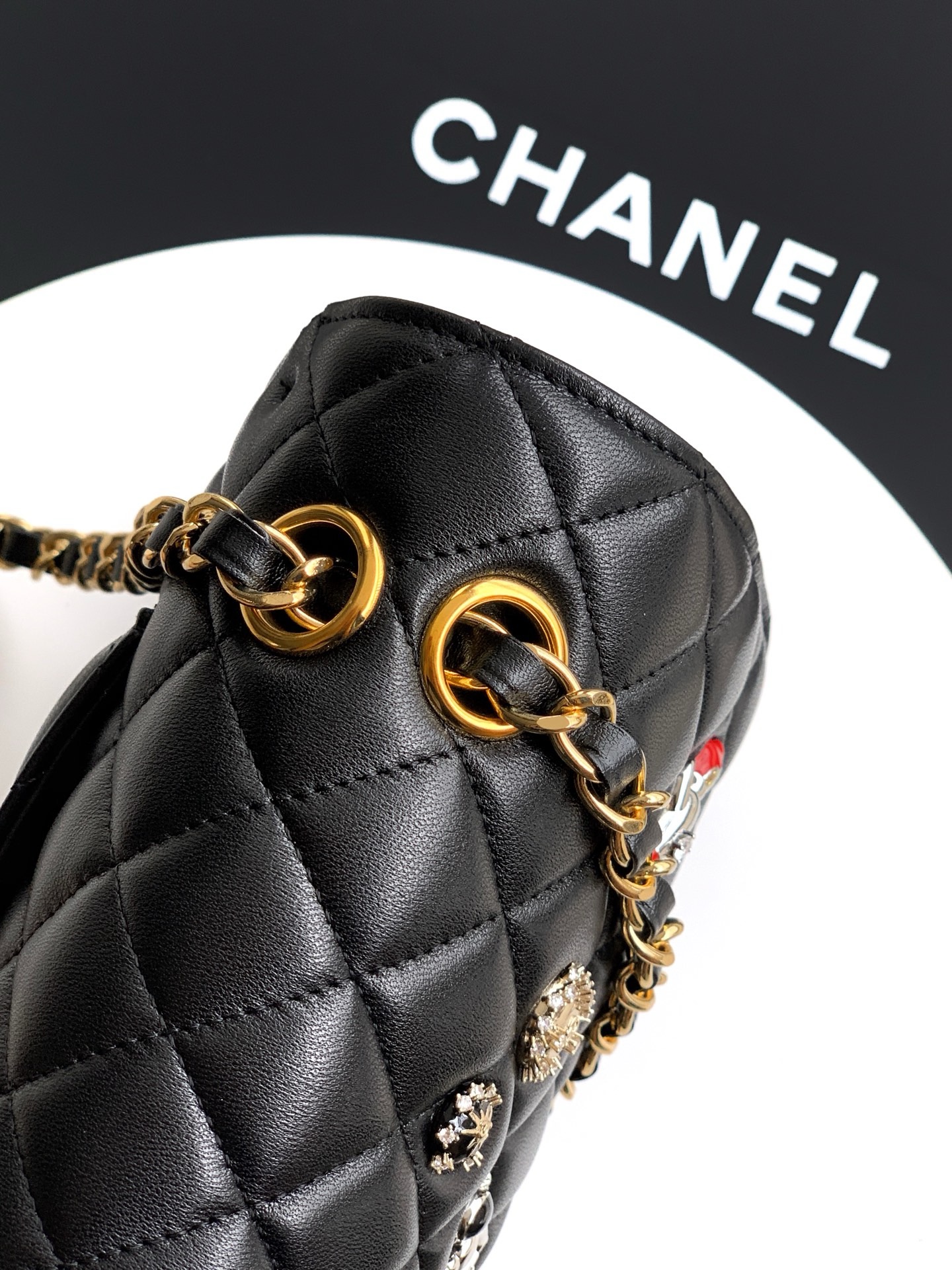 CHANEL Classic 11.12 Handbag A01112 black