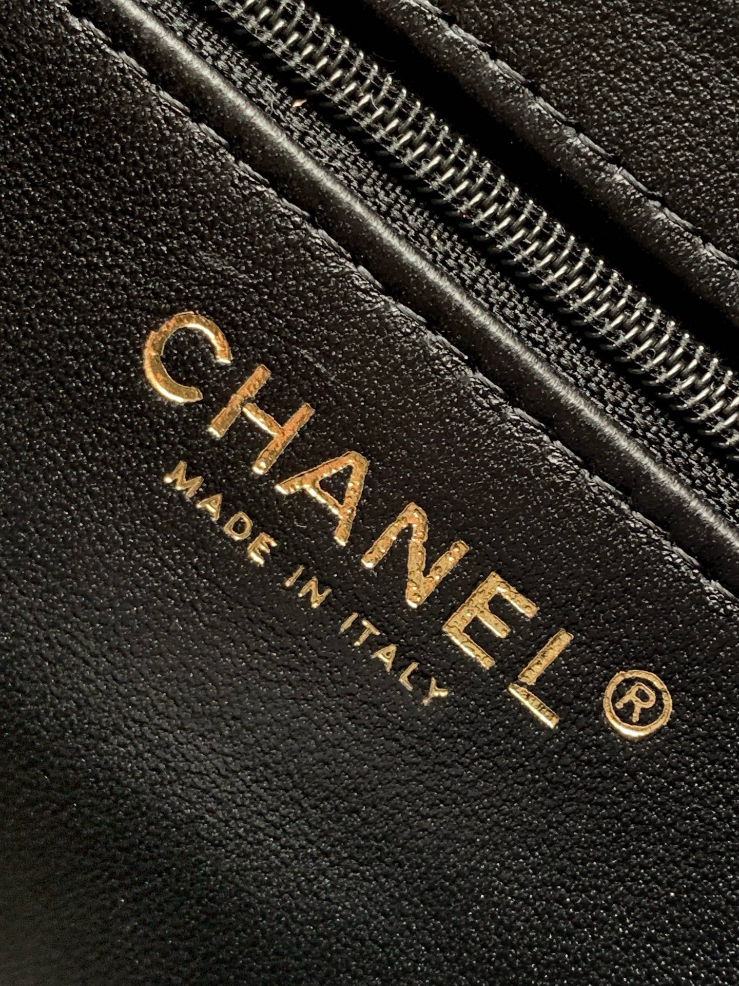 CHANEL Mini Shopping Bag Raffia-Effect Fabric AS4416 gray