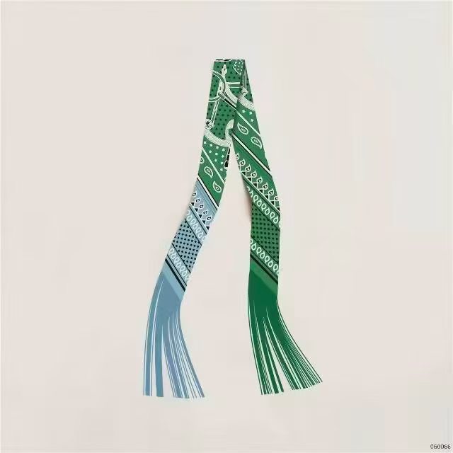 Hermes Tassel Twilly Small Silk Scarf H85387-19