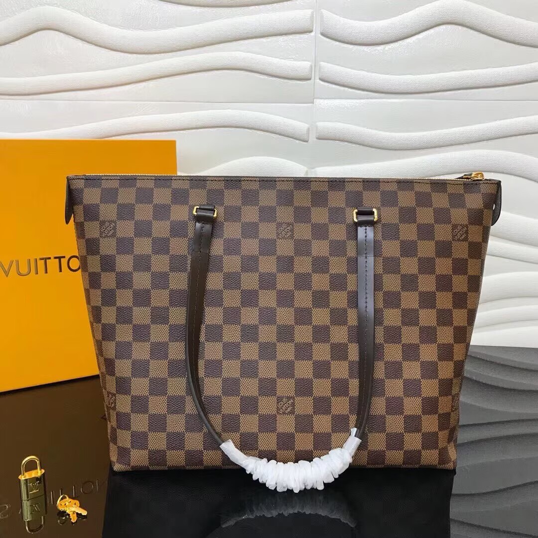 Louis Vuitton Damier Azur Canvas IENA MM 40040 Louis Vuitton Damier Azur Canvas IENA MM 40040