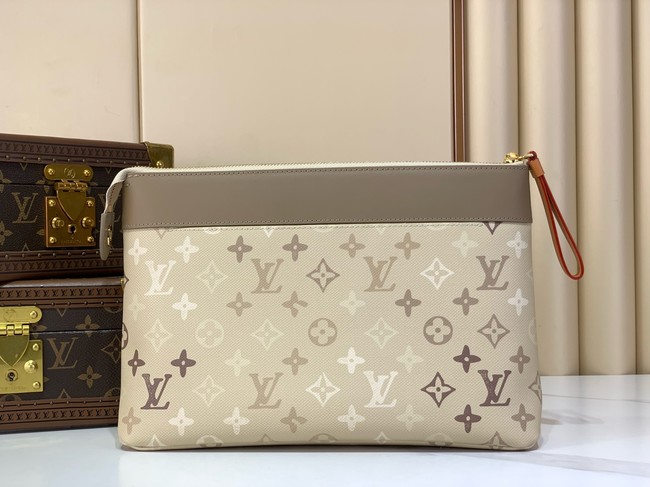 Louis Vuitton NEW Pochette Voyage Souple M29427 Sand Beige