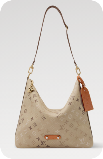 Louis Vuitton NEW Vagabond Hobo M26931 Sand Beige