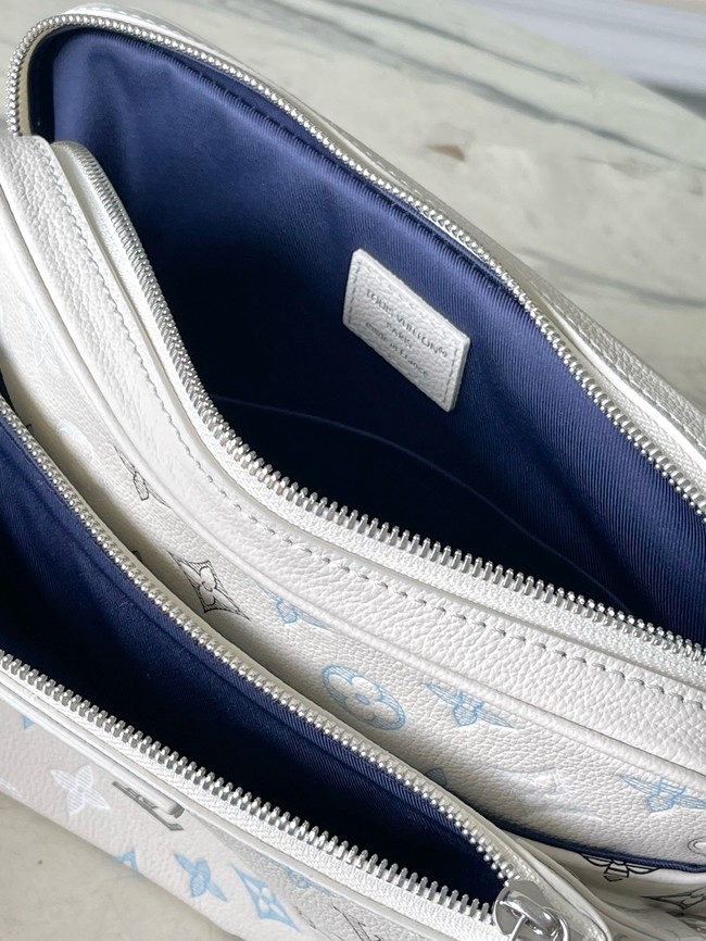 Louis Vuitton Trio Messenger M28854 Ecru White