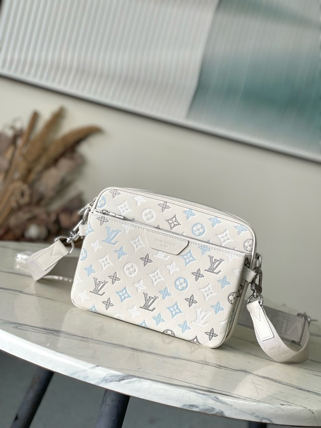 Louis Vuitton Trio Messenger M28854 Ecru White