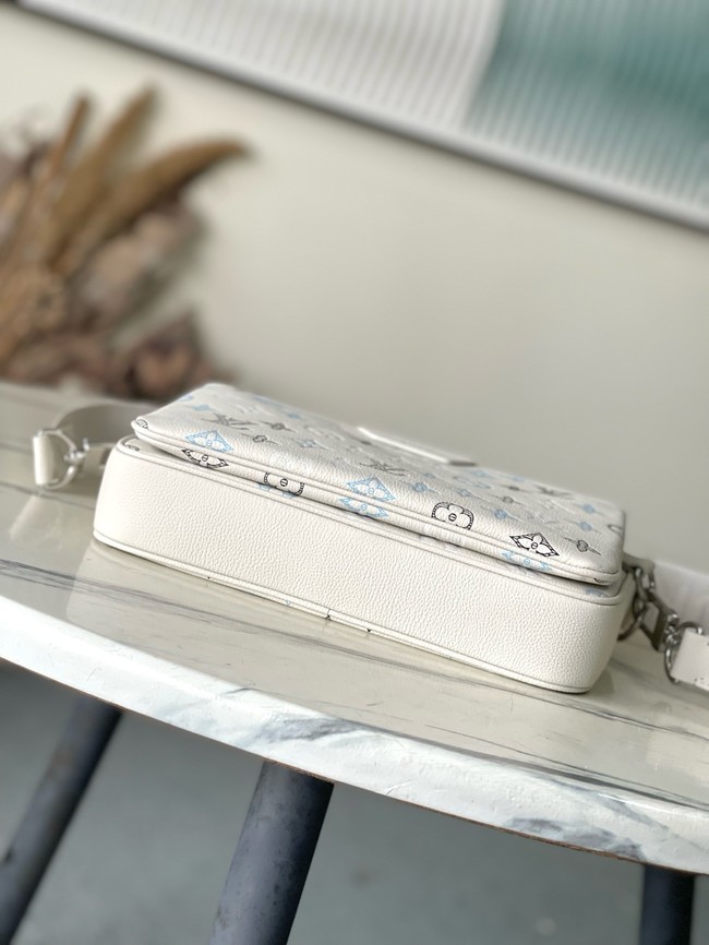 Louis Vuitton Trio Messenger M28854 Ecru White