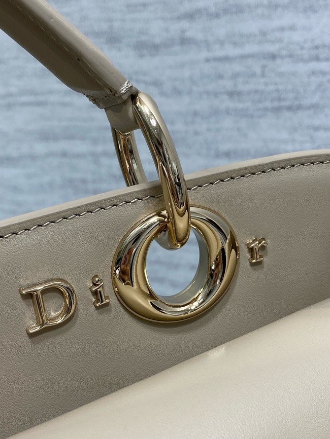 Dior Calfskin Medium Tote Bag 0738 Apricot