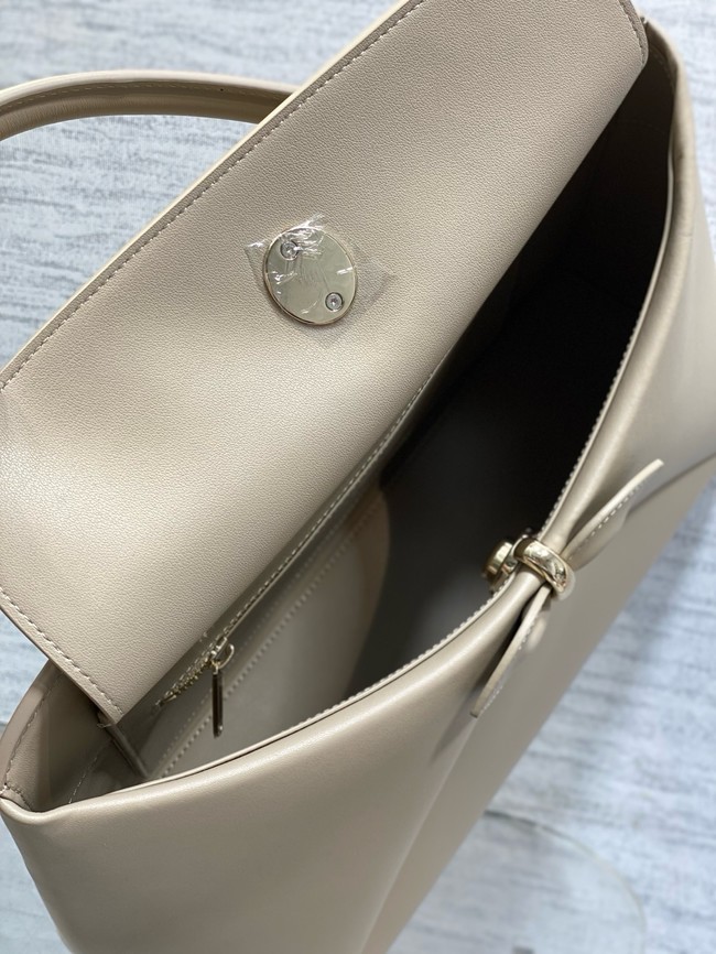 Dior Calfskin Medium Tote Bag 0738 Apricot