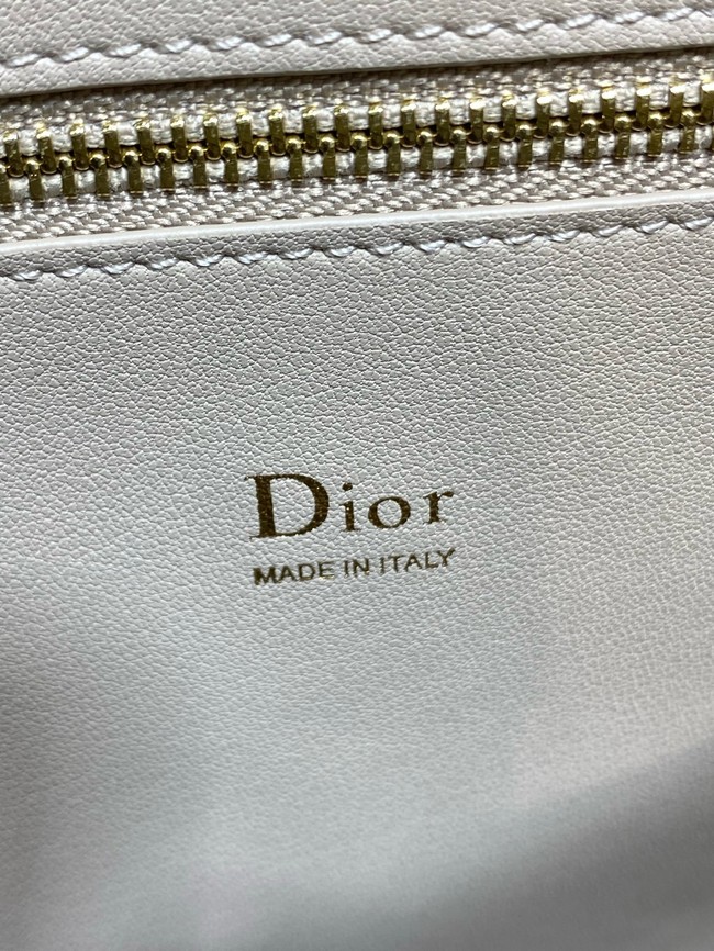 Dior Calfskin Medium Tote Bag 0738 Apricot