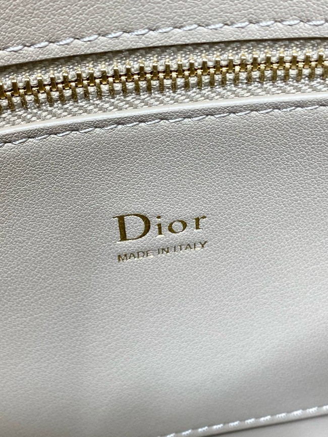 Dior Calfskin small Tote Bag 0737 Apricot