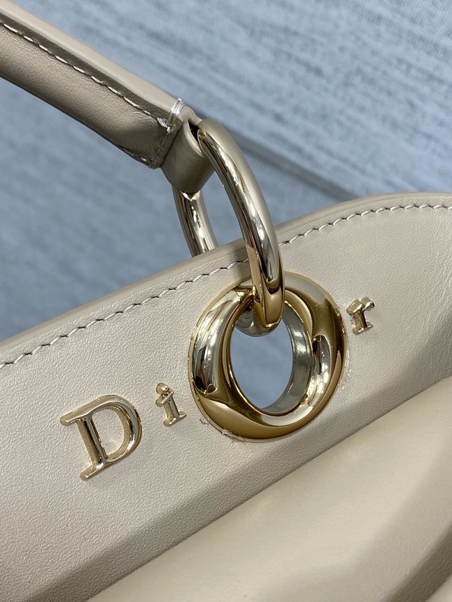 Dior Calfskin small Tote Bag 0737 Apricot