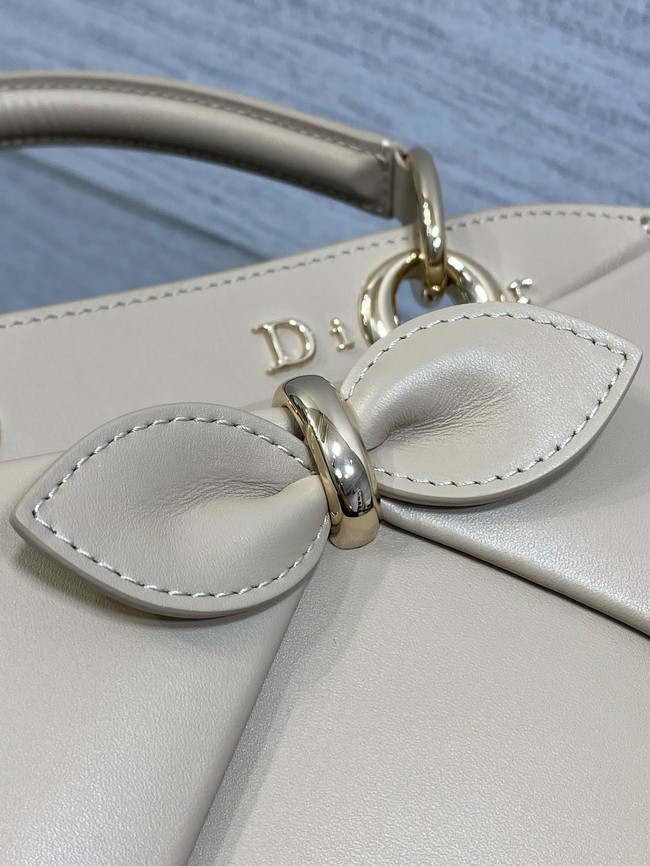 Dior Calfskin small Tote Bag 0737 Apricot