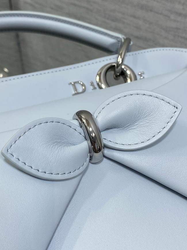 Dior Calfskin Medium Tote Bag 0738 ice blue