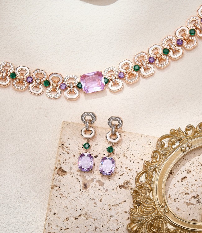 BVLGARI necklace&Earring CE82026