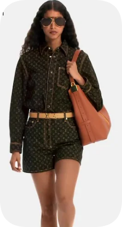Louis Vuitton Low Key Hobo MM M29144 Cognac