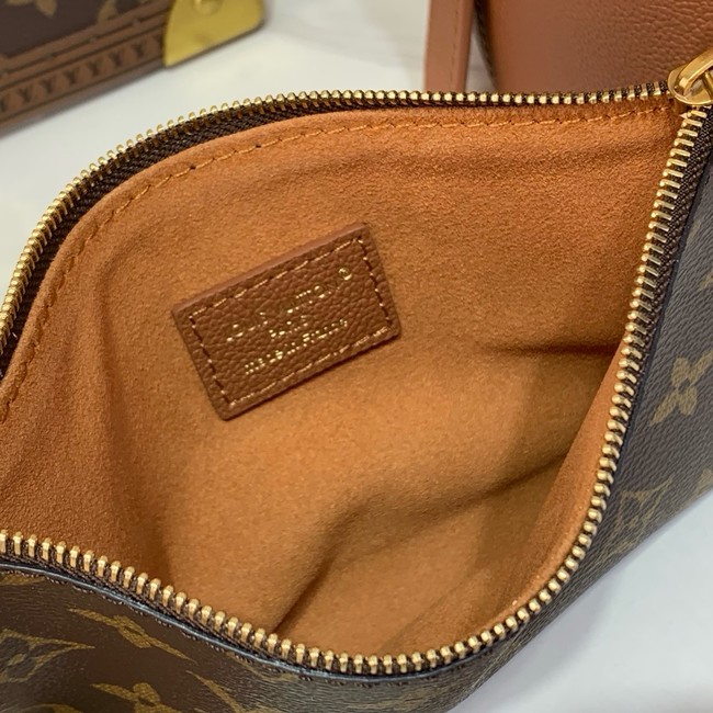Louis Vuitton Low Key Hobo MM M29144 Cognac