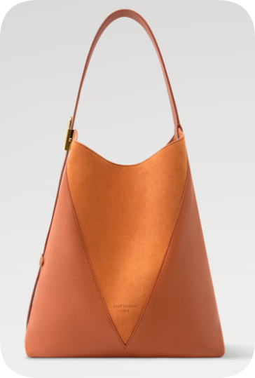 Louis Vuitton Low Key Hobo MM M29144 Cognac