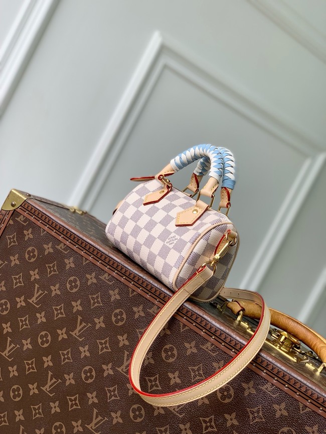 Louis Vuitton NEW Nano Speedy N40918 Olympus Blue