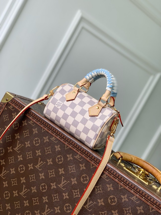 Louis Vuitton NEW Nano Speedy N40918 Olympus Blue