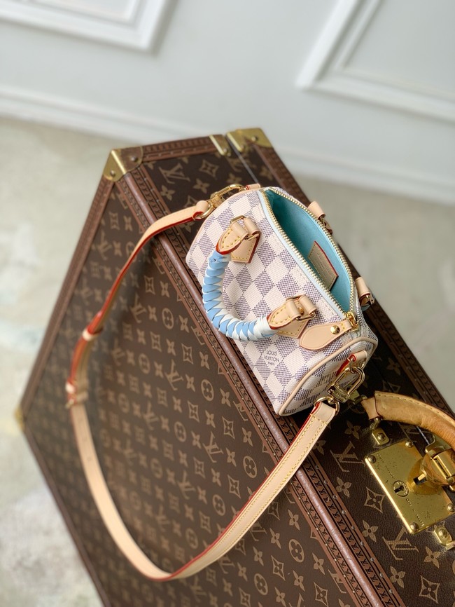 Louis Vuitton NEW Nano Speedy N40918 Olympus Blue