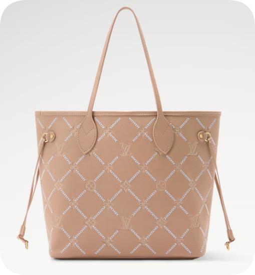 Louis Vuitton NEW Neverfull MM M29486 Hazelnut