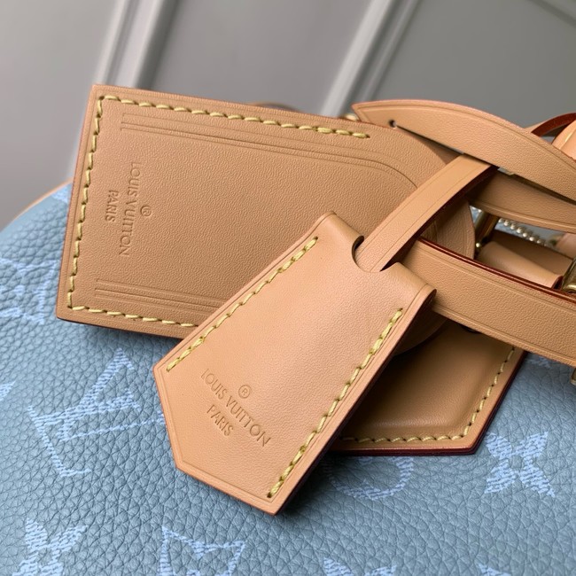 Louis Vuitton Speedy Bandouliere M28076 sky blue