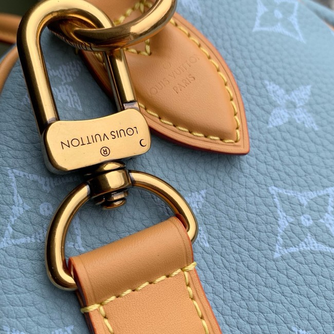 Louis Vuitton Speedy Bandouliere M28076 sky blue