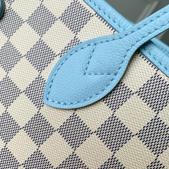 Louis Vuitton NEW - REVERSIBLE Neverfull Inside Out MM N40946 Bleu Olympe