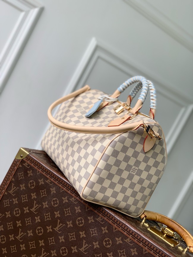 Louis Vuitton NEW Speedy 30 Soft N40908 Bleu Olympe Louis Vuitton NEW Speedy 30 Soft N40908 Bleu Olympe