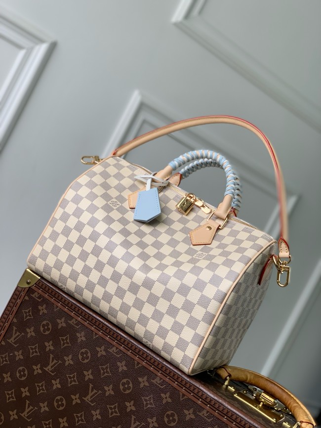 Louis Vuitton NEW Speedy 30 Soft N40908 Bleu Olympe Louis Vuitton NEW Speedy 30 Soft N40908 Bleu Olympe