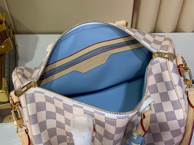 Louis Vuitton NEW Speedy 30 Soft N40908 Bleu Olympe Louis Vuitton NEW Speedy 30 Soft N40908 Bleu Olympe