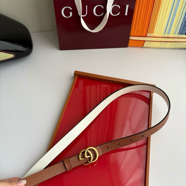 Gucci Flat Marmont belt 864233-9