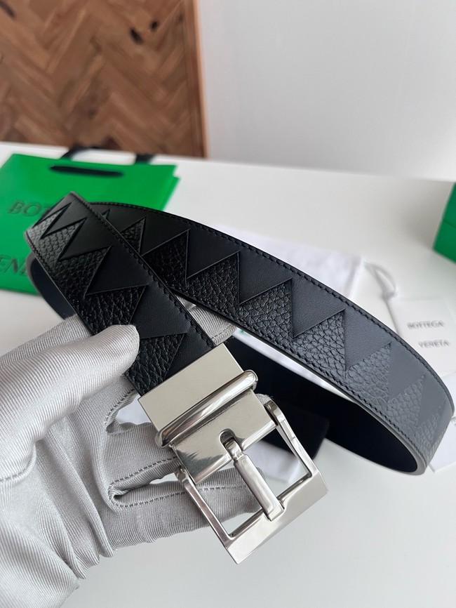 Bottega Veneta Intrecciato Taurillon Belt 876745-1 Bottega Veneta Intrecciato Taurillon Belt 876745-1