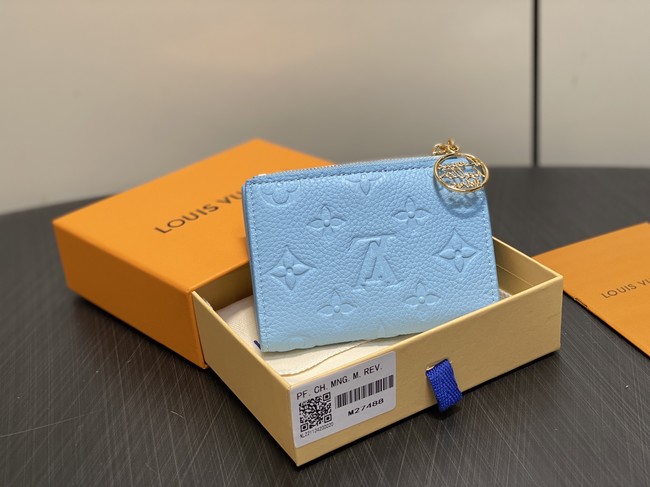 Louis Vuitton Lisa Wallet M27487 blue Louis Vuitton Lisa Wallet M27487 blue