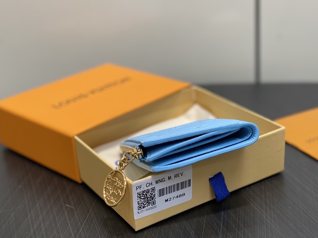 Louis Vuitton Lisa Wallet M27487 blue Louis Vuitton Lisa Wallet M27487 blue