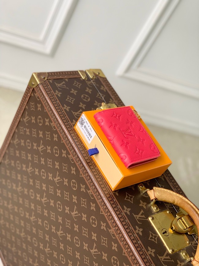 Louis Vuitton Lisa Wallet M27487 red
