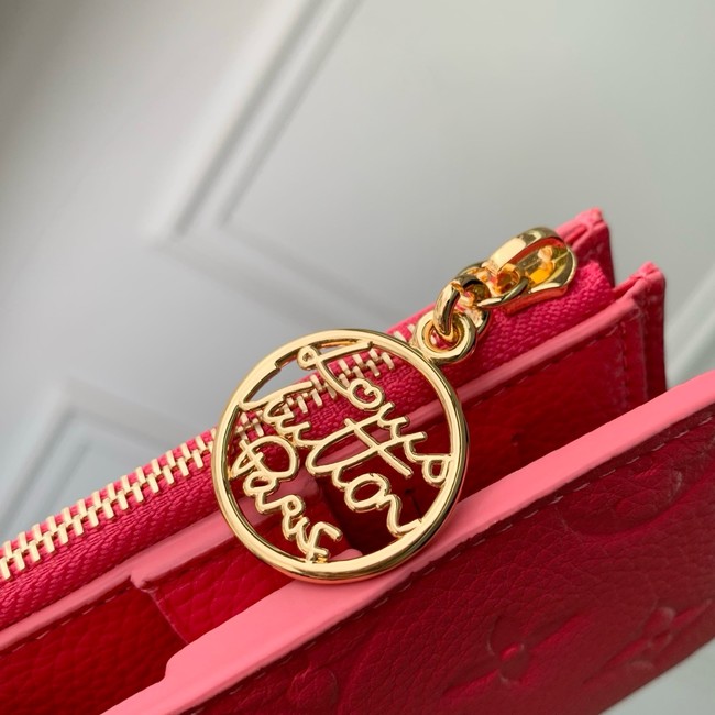 Louis Vuitton Lisa Wallet M27487 red