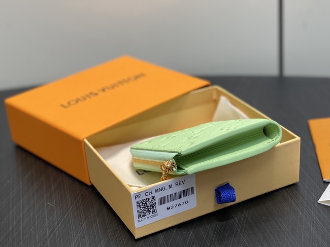 Louis Vuitton Lisa Wallet M27670 green