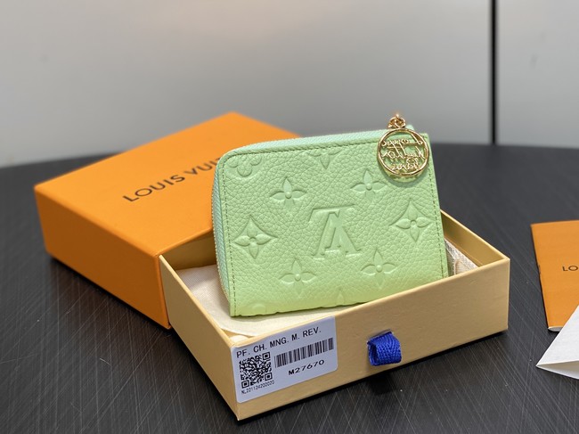 Louis Vuitton Lisa Wallet M27670 green