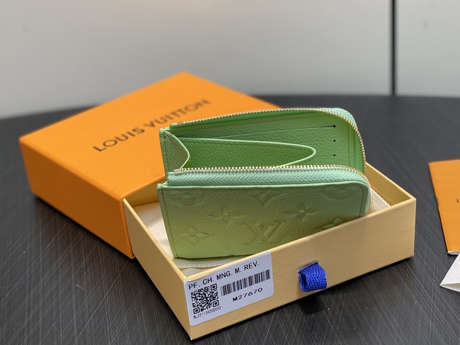 Louis Vuitton Lisa Wallet M27670 green