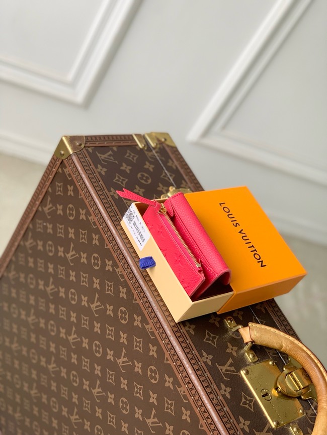 Louis Vuitton Rosalie Coin Purse M27480 red Louis Vuitton Rosalie Coin Purse M27480 red