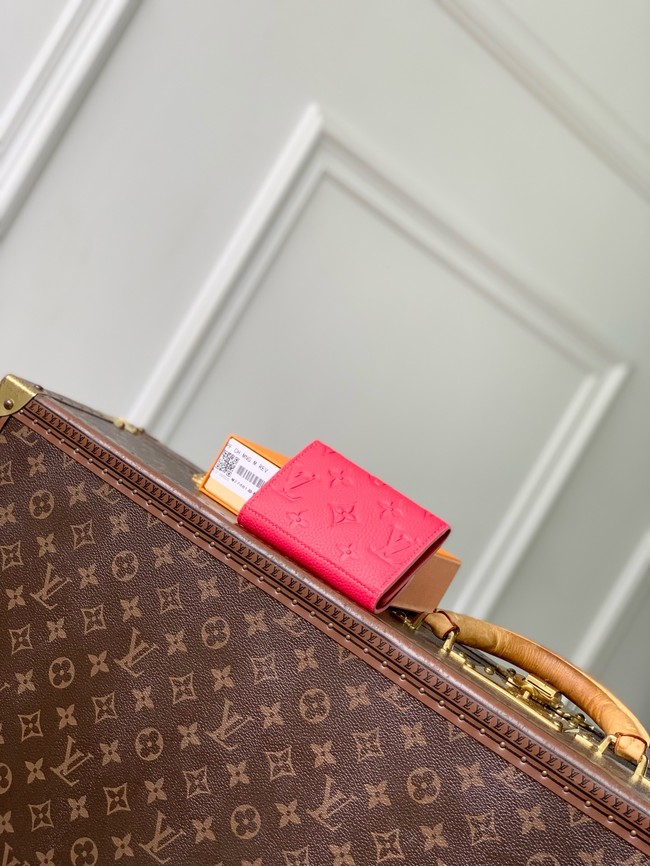 Louis Vuitton Rosalie Coin Purse M27480 red Louis Vuitton Rosalie Coin Purse M27480 red