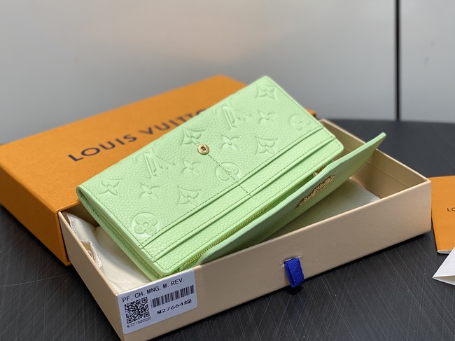 Louis Vuitton Sarah Wallet M27664 green