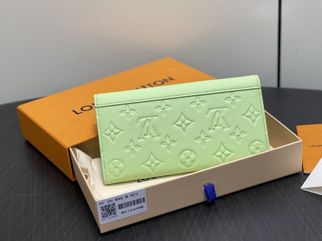 Louis Vuitton Sarah Wallet M27664 green