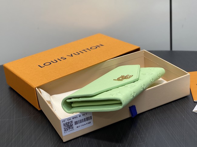 Louis Vuitton Sarah Wallet M27664 green