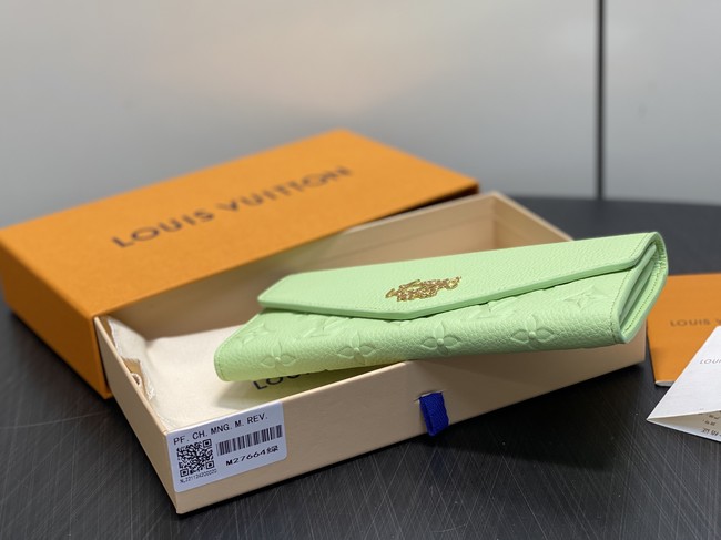 Louis Vuitton Sarah Wallet M27664 green