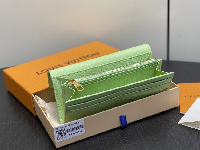 Louis Vuitton Sarah Wallet M27664 green