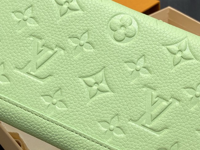 Louis Vuitton Sarah Wallet M27664 green