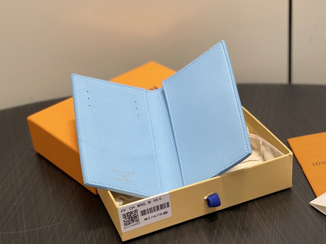 Louis Vuitton Passport Cover M27678 blue